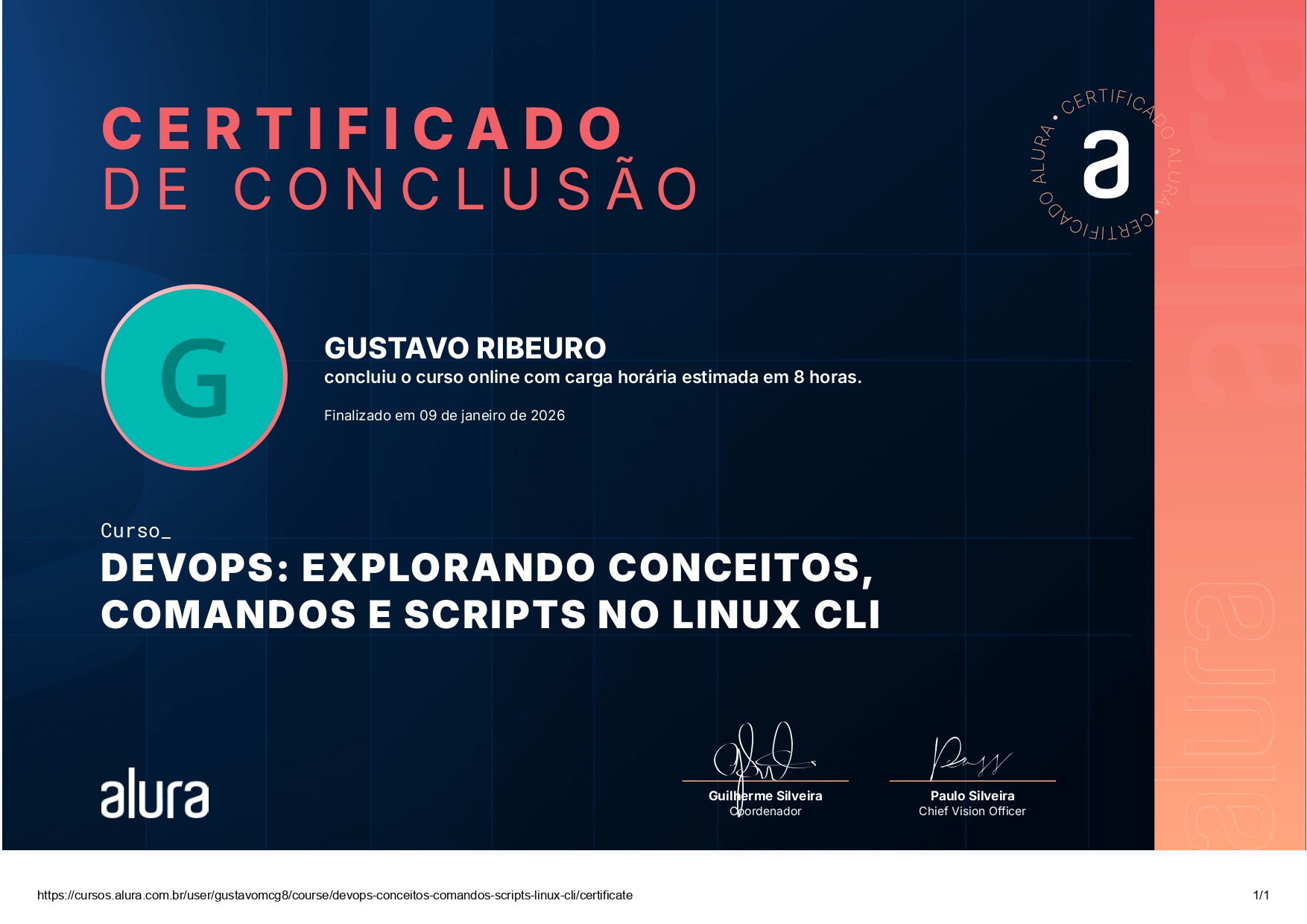 Certificado Linux